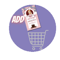 Brigidsliners shop cart add to cart liner Sticker