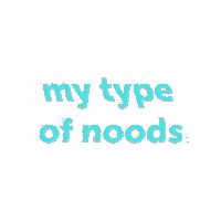 Noodles Send Noods Sticker by Lottie at Vibrant Vegan