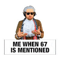 6 7 Sticker