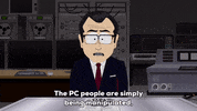 speaking control room GIF by South Park 