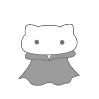 Cat Ghost Sticker