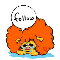 Follow Crying Sticker