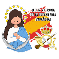 Virgenmaria Inmaculada Sticker