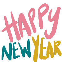New Year Nye Sticker by Amanda | Happy Magic Co.