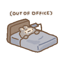 Slacking Out Of Office Sticker