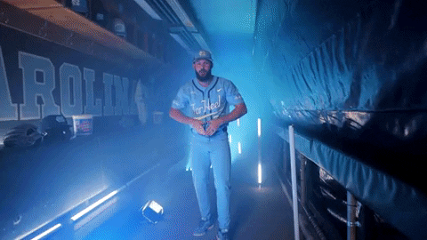 University Of North Carolina Baseball GIF by UNC Tar Heels
