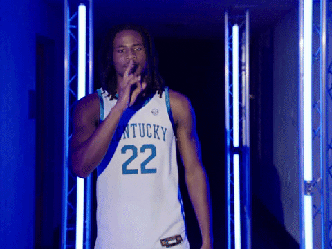 College Basketball GIF by Kentucky Men’s Basketball. #BuiltDifferent