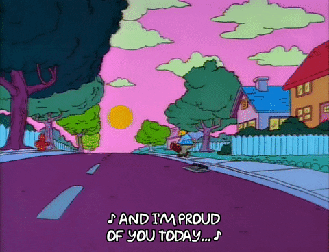 Season 3 Street GIF by The Simpsons