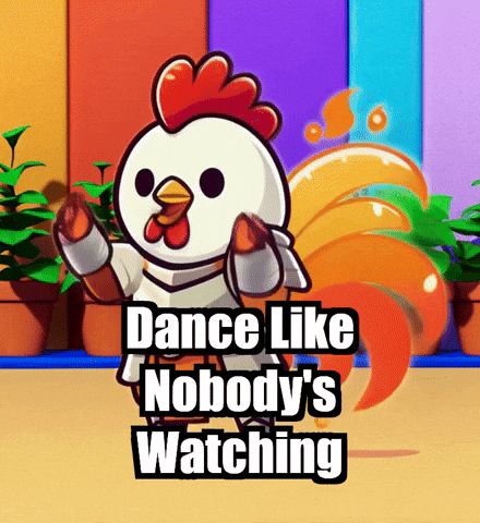 Dance Like Nobodys Watching Fun GIF by Zorooster