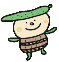 Happy Vegetable Sticker