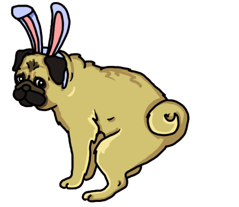 Dog Puppy Sticker by Livia Farkas @ urban:eve