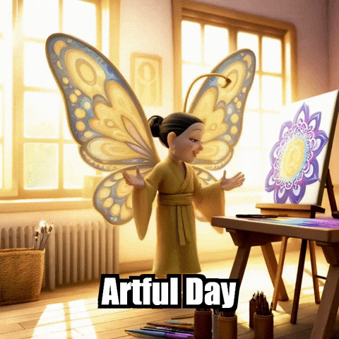 Art Painting GIF by BuddhaFlyJourney