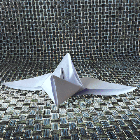 uyirmei hi peace yo Paper boat GIF