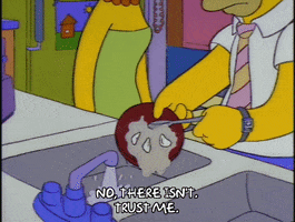homer simpson wait GIF