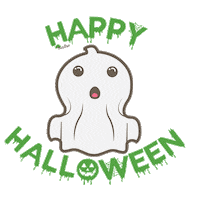 Halloween Ghost Sticker by Life In Treetop