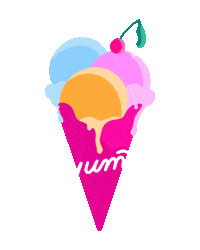 Ice Cream Fun Sticker
