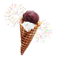 Celebrate Ice Cream Sticker by Millie's Homemade Ice Cream
