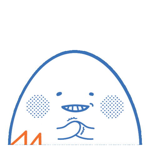 Hong Kong Egg Sticker by M21.hk