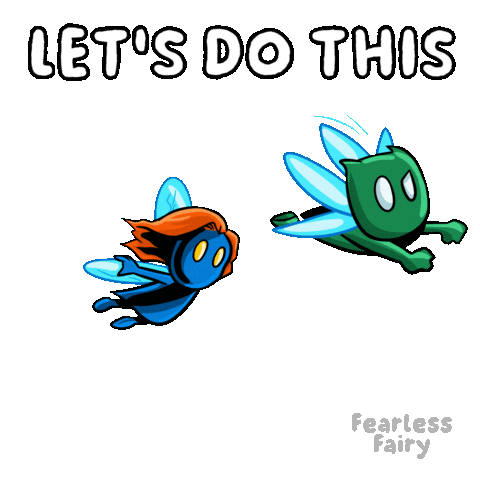 Excited Here We Go Sticker by VeeFriends