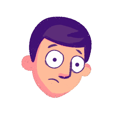 Bored Eyes Sticker
