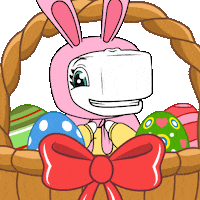 Easter Bunny Crypto Sticker by Ordinary Friends