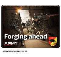 Soldiers Forge Sticker by Our Singapore Army