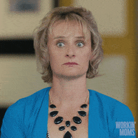 Scared Uh Oh GIF by Workin Moms Netflix