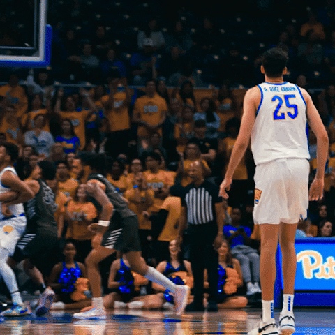 Pitt Panthers Celebration GIF by Pitt Men's Basketball
