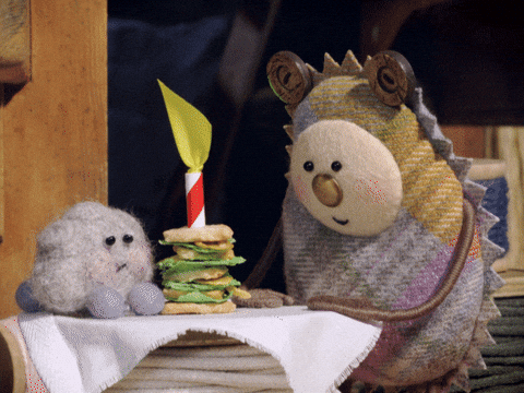 tweedyandfluff giphyupload love cute party GIF