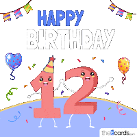 Happy Birthday Sticker by TheEcards.com