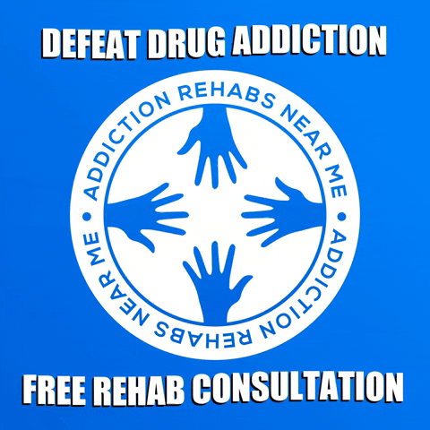 AddictionRehabsNearMe addiction rehab consultation defeat drugs GIF