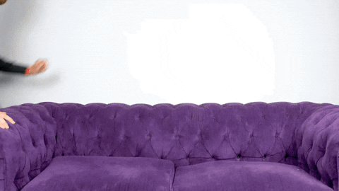 Jump Sofa GIF by Sleeping Giant Media
