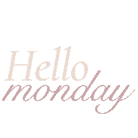 Monday Hello Sticker