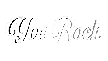 Statement You Rock Sticker by OpticalArtInc.