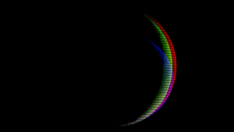 glitch moon GIF
