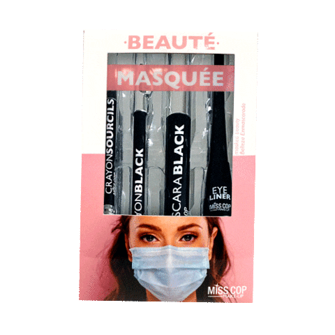 Misscop giphyupload makeup mask mascara Sticker