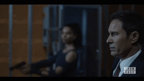 eric mccormack punch GIF by Showcase