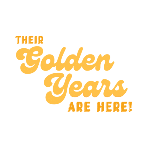 Golden Years Swimming Sticker by goldfishswimschool