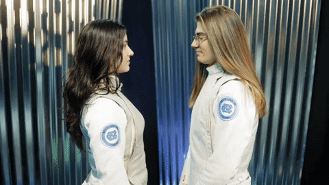 North Carolina Hair Flip GIF by UNC Tar Heels