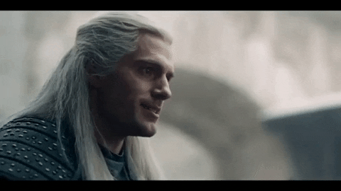 POLDARKED_FANGIRL giphygifmaker geralt of rivia GIF