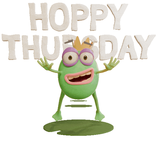 Frog Thursday Sticker by mattbag3d