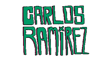 carlos ramirez artist Sticker by deladeso