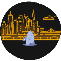 New York Loop Sticker by App in the Air
