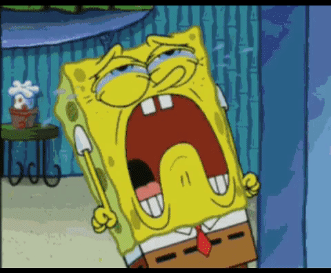 spongebob crying GIF