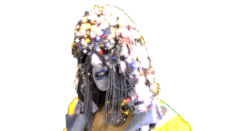 tired glitter Sticker by FATA BOOM