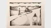 weird drawing odd art gifs illustrated gifs GIF