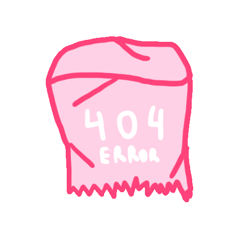 404 Error Sticker
