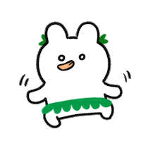 Happy Rabbit Sticker by Kcomics