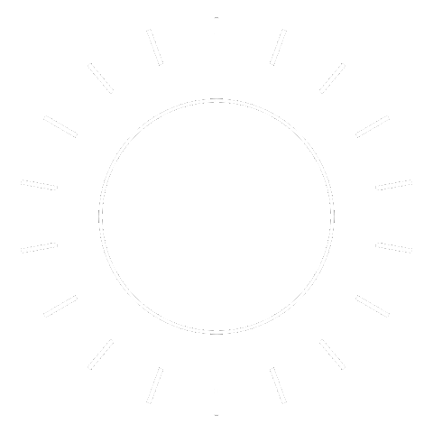 Sun Line Sticker