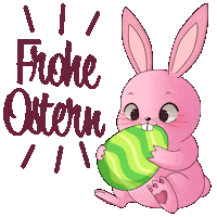 Bunny Love Sticker by SimFans.de